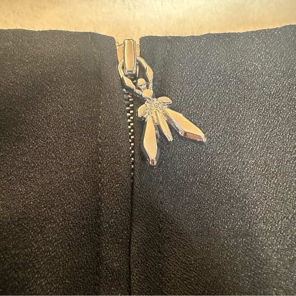 Patrizia Pepe Black Rhinestone Mini Skirt Size 40/small - Picture 7 of 11